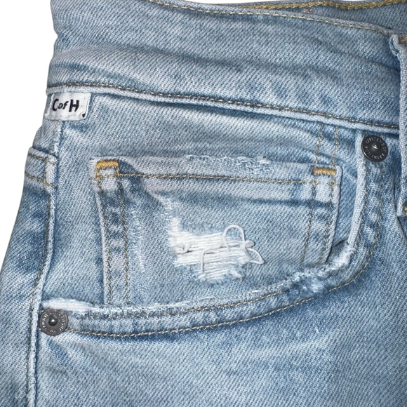 Women's Citizens of Humanity Jeans Size 29 Light Wash Distressed Daphne Crop - Picture 11 of 13